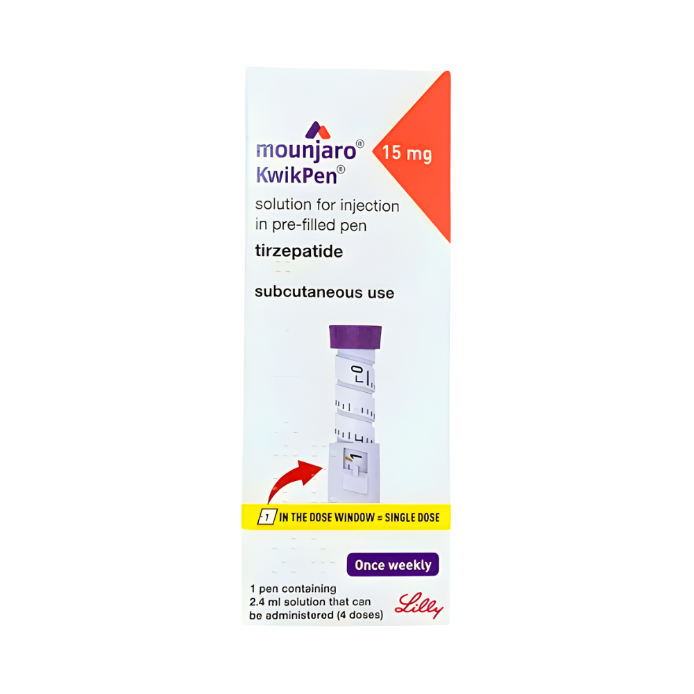 TIRZEPATIDE MOUNJARO ELI LILLY | 1 KWIKPEN 4 DOSE(ONCE WEEKLY)