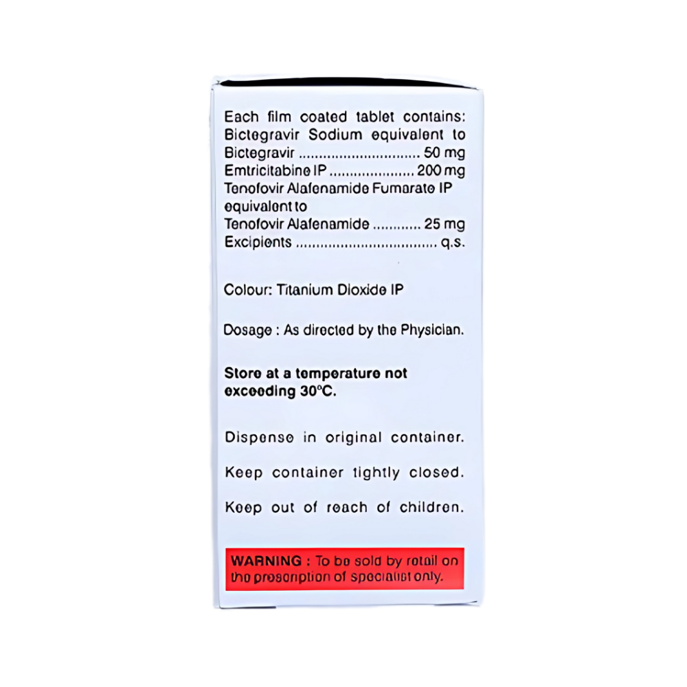 TAFFIC TABLETS BIKTARVY HIV CARE | HETERO BRAND