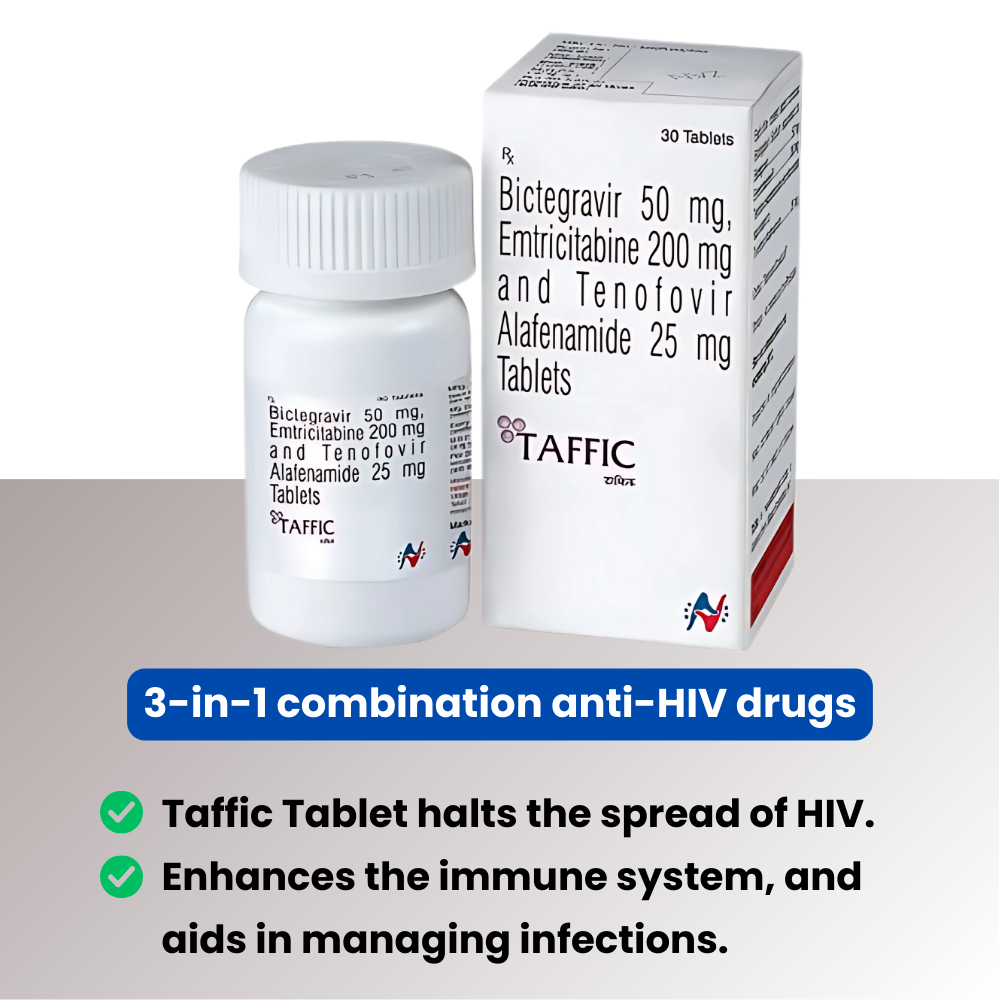 TAFFIC TABLETS BIKTARVY HIV CARE | HETERO BRAND