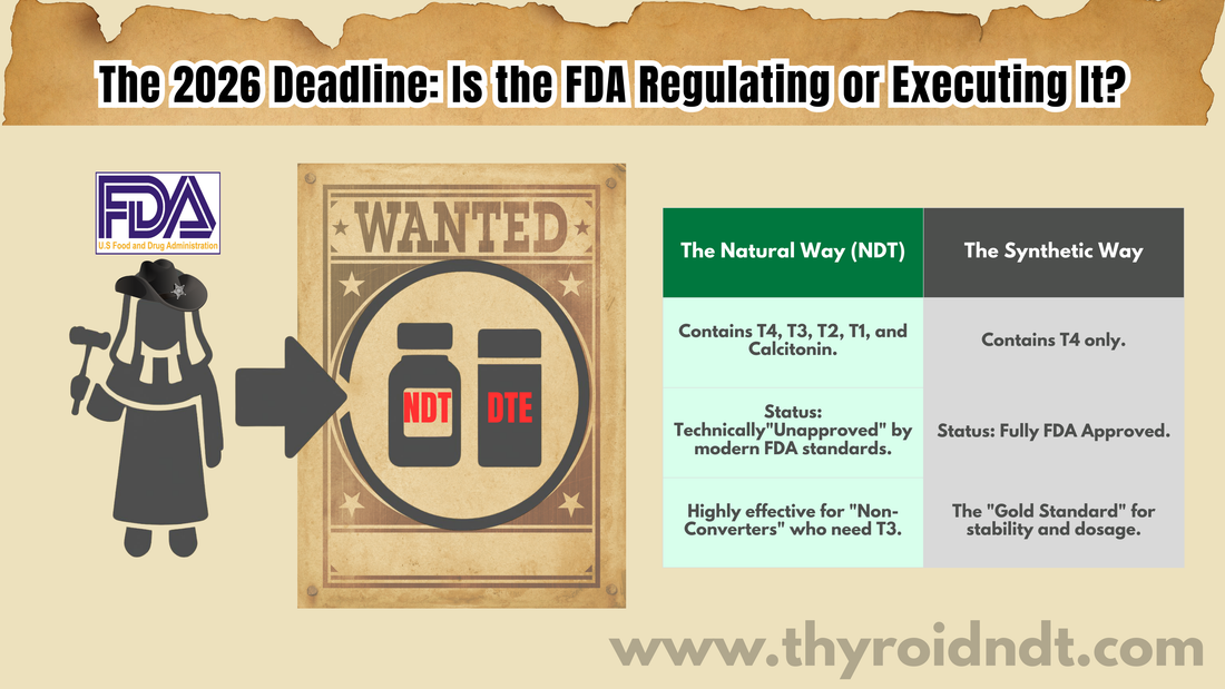Is Your Thyroid Med Disappearing? Inside the U.S. FDA’s Battle Against NDT