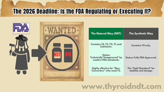 Is Your Thyroid Med Disappearing? Inside the U.S. FDA’s Battle Against NDT