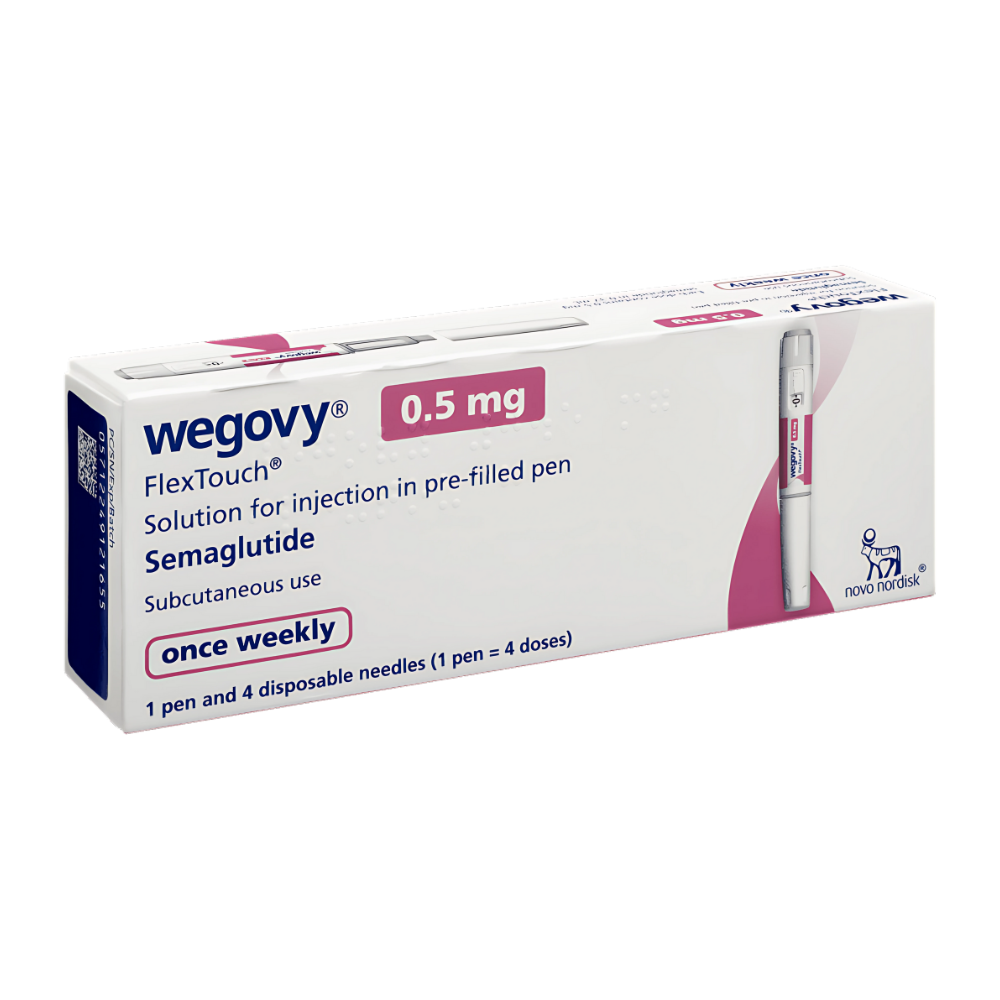 SEMAGLUTIDE WEGOVY NOVO NORDISK | 1 PEN + 4 NEEDLES