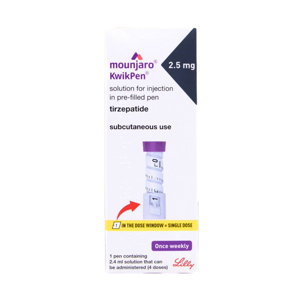 TIRZEPATIDE MOUNJARO ELI LILLY | 1 KWIKPEN 4 DOSE(ONCE WEEKLY)