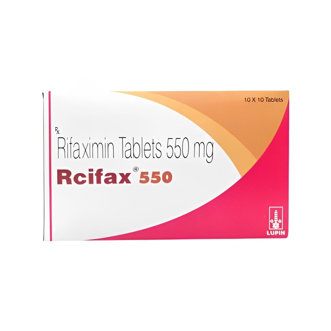 RIFAXIMIN 550MG Lupin Brand | 100 tablets