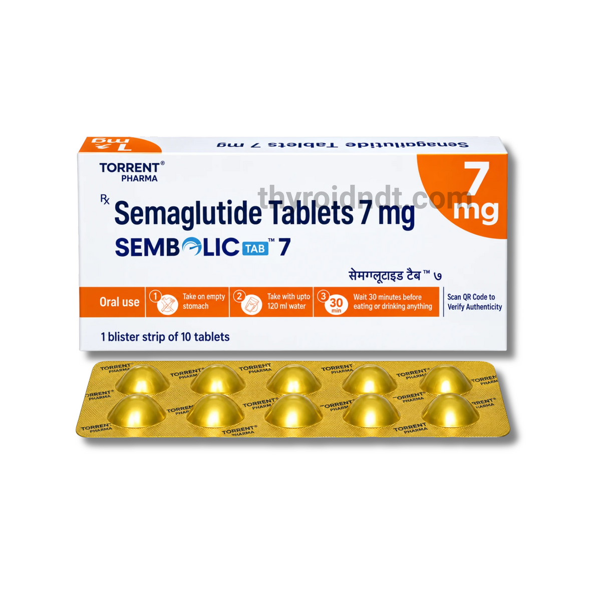 GENERIC RYBELSUS SEMAGLUTIDE SEMBOLIC | 30 tablets